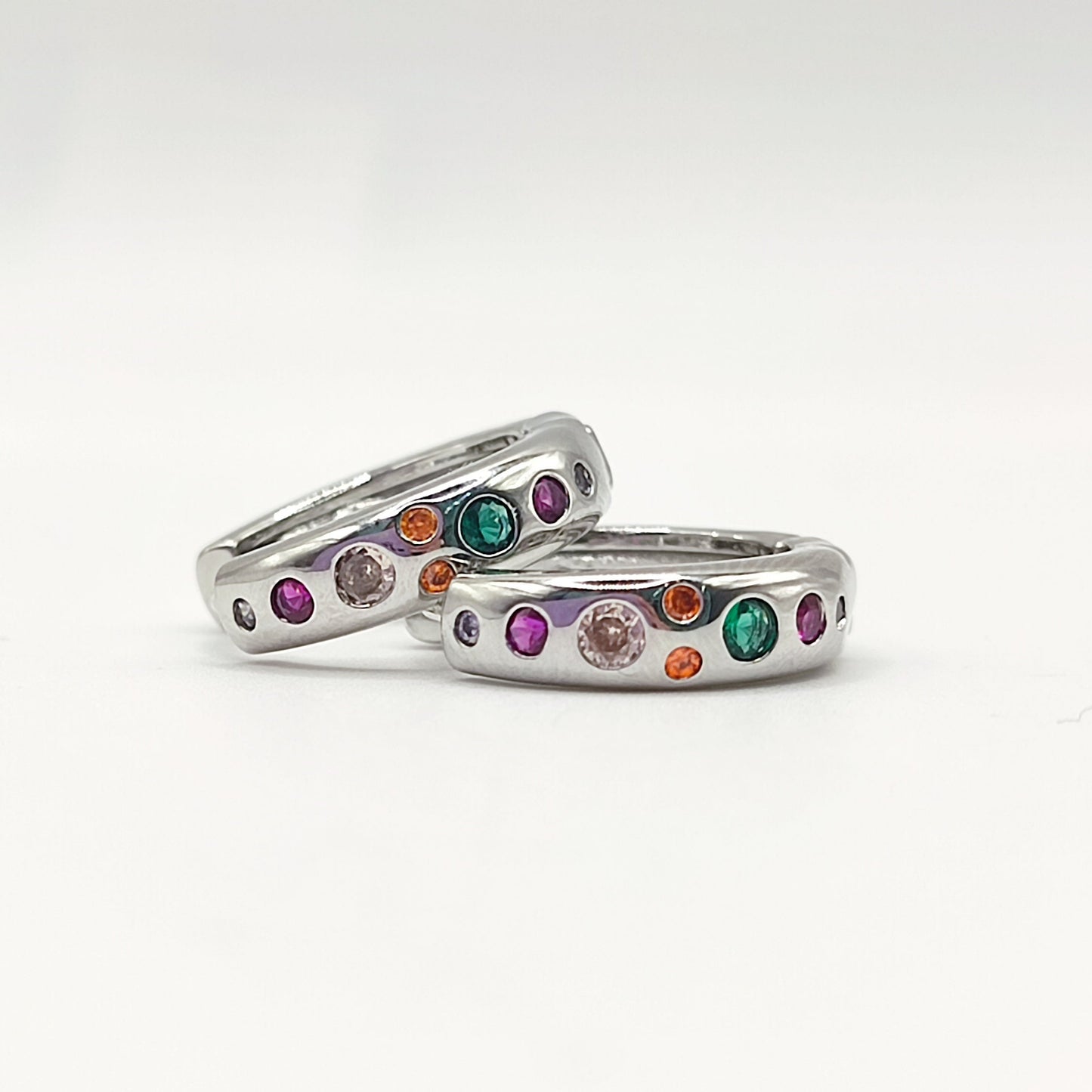 PENDIENTE BLING RAINBOW