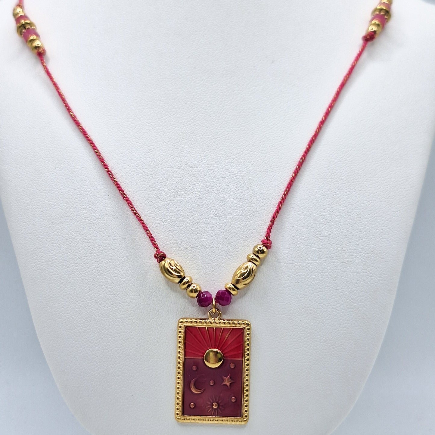 Collar TAROT DIA Y NOCHE